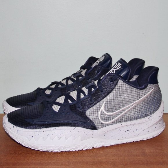 Nike Kyrie Low 4 TB Basketball Shoes Mens 15 Midnight Navy White main image 4